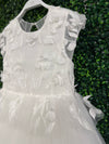 Teter Warm Cascading Petals Peplum Gown GS50