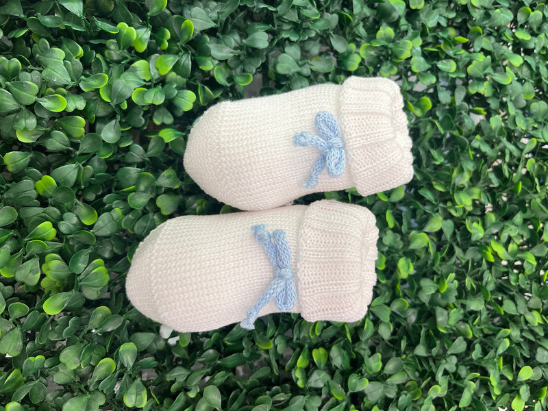 Made in Italy! Bimbalo Linen and Knit Boys Romper Set