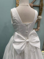 Nan & Jan Dutch Satin A-line Communion Gown - Julia