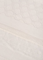 Mayoral Girls' Ecru Cotton Baby Blanket
