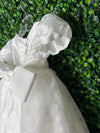 Macis Design Girls’ Delicate Pearl and Lace Christening Gown CH12502