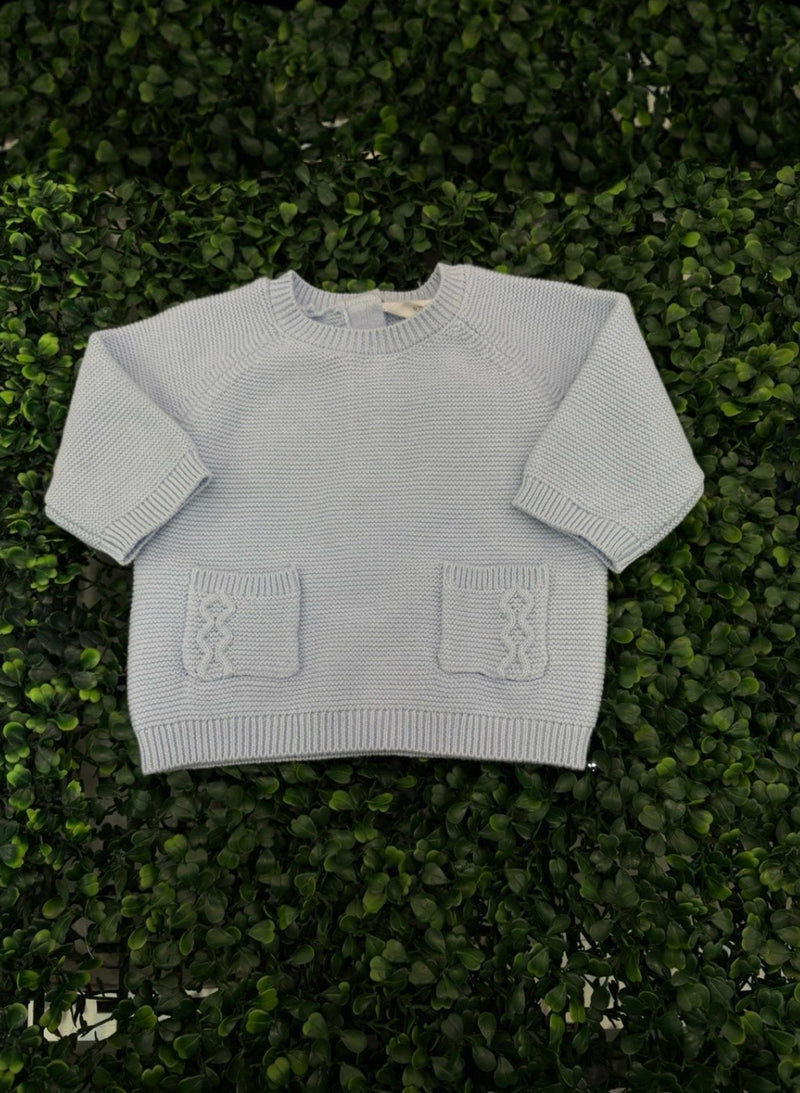 Mayoral Boys’ 3 Piece Blue Knit Outfit 2564