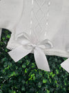 Dolce Goccia Girls’ White Knit Cardigan