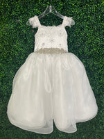 Piccolo Bacio Custom Made Couture Lace Applique Communion Dress Hannah