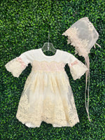 Bebe Gabrielle Girls’ Lace Changing Outfit 3857-4
