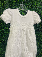 Bebe Gabrielle Off White Crochet Changing Outfit 3836-2