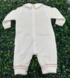 Sara’s Favorite! Made in Italy!  Bimbalo Boys' Taupe/White 4Pc Set