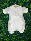 Piccolo Bacio Boys' Raw Silk Baptism Outfit Royal Prince 