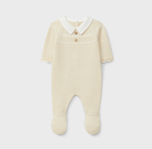 Dr. Kid Infant Boys’ Beige 2 Piece Outfit DK134