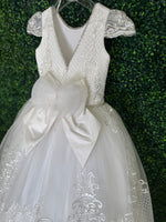 Piccolo Bacio Exclusive Lace and Silk Couture Gown Victoria