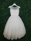 Michelina Bimbi Bolero Communion Dress with Shimmer Detail J4201
