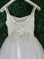 Michelina Bimbi Bolero Communion Dress with Shimmer Detail J4201