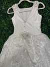 Christie Helene Silk Bodice and Corded Lace Gown Couture Charlie