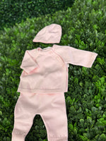 Mayoral Baby Girls’ Pink Knit Three Piece Outfit 9981