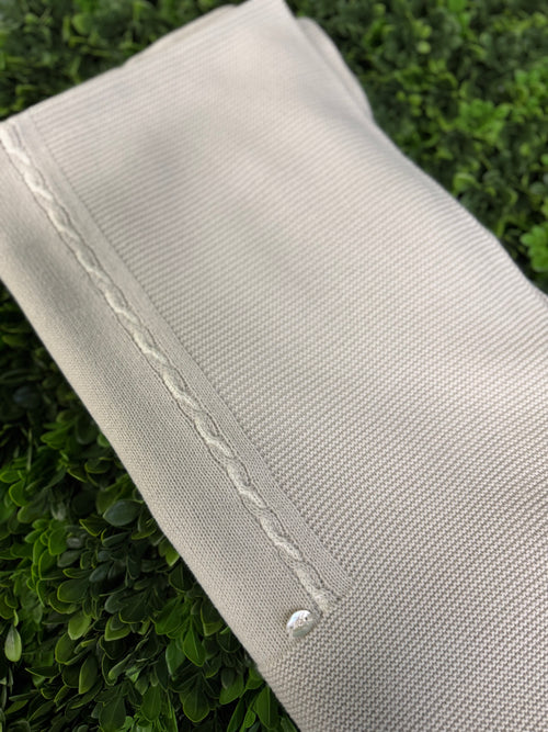 Martin Aranda Knit Embroidered Blanket