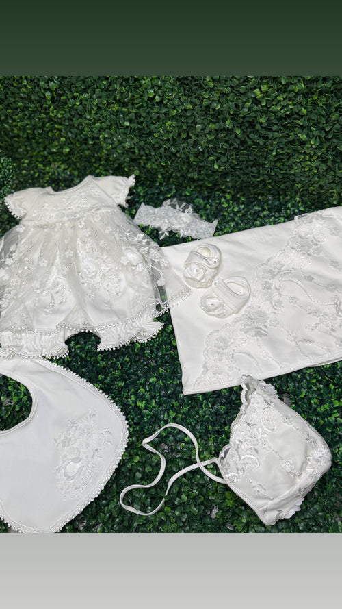 Daliana Christening Girl Changing Outfit Accessories Bundle P90243
