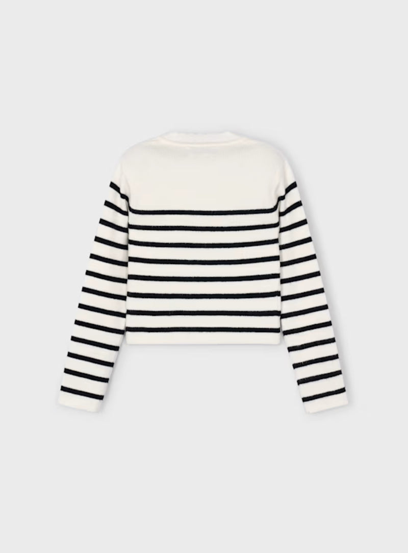 Mayoral Girls’ Stripe Sweater and Palazzo Pants Set 4014