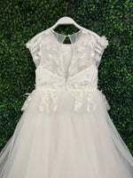 Teter Warm Cascading Petals Peplum Gown GS50