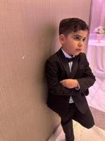 Leo & Zachary Boys' Black Tuxedo