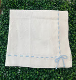 Made in Italy! Bimbalo Linen and Knit Boys Romper Set