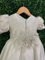 Piccolo Bacio Dupioni Silk Convertible Gown Eliana