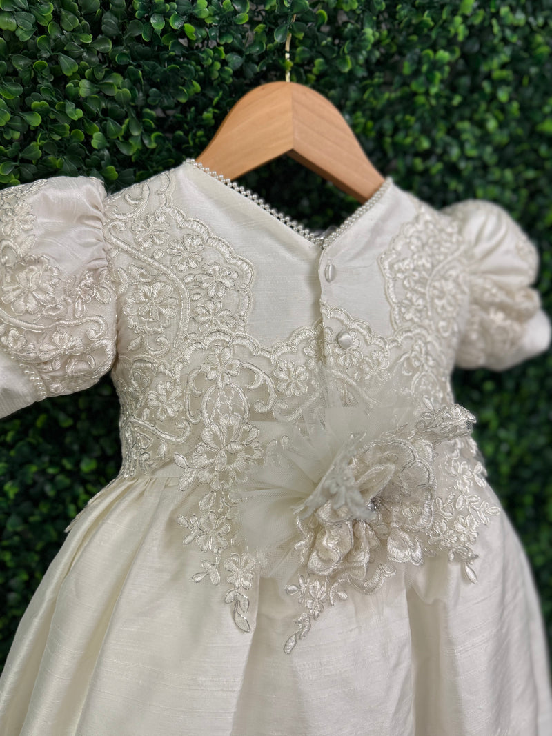 Piccolo Bacio Dupioni Silk Convertible Gown Eliana