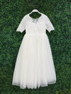 Teter Warm Elbow Sleeve Lace Gown SK25