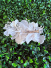 Best Seller! Organza Pearl and Rhinestone Floral Clip