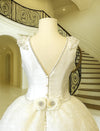 Christie Helene Silk Bodice and Corded Lace Gown Couture Charlie