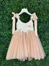 Dolce Bambini Dusty Rose Lace Dress