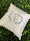 Heirloom Silk Keepsake Pillow- Personalized