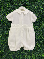 Bimbalo Boys' Linen and Knit Bris Outfit 5573