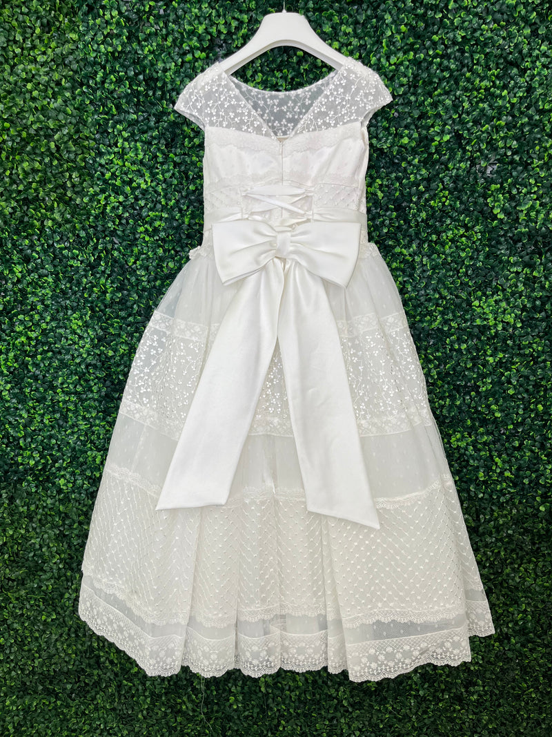 crochet first communion dresses First Communion Dress