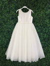 Teter Warm Textured Satin and Pearl Tulle Gown JK31