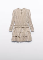 Abel and Lula Girls’ Shimmer Pleated Two Piece Skirt Set 5541