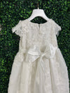 Dolce Bambini Pearl and Petal 3D Floral Cathedral Heirloom Gown