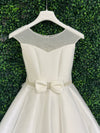 Michelina Bimbi Mikado Shimmer Communion Gown J4203