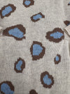 Mayoral Girl’s Blue and Taupe Cheetah Two Piece Set 2732