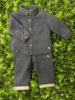 Mayoral Boys’ Navy Polo and Jogger Set 2106