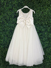 Teter Warm Textured Satin and Pearl Tulle Gown JK31