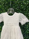 Macis Design Girls’ Cotton and Lace Dedication Gown 381