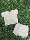 Martin Aranda Knit Bloomer Set