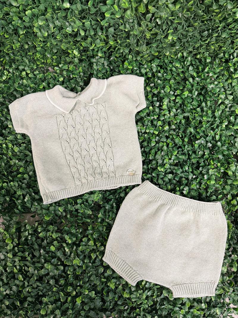 Martin Aranda Knit Bloomer Set