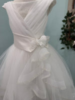 Michelina Bimbi Tiered Shimmer Gown J4213