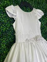 Nan & Jan Satin and Lace Taffeta Gown Margaret