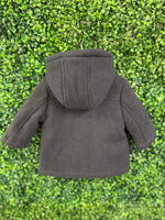 Mayoral Boys’ Navy Peacoat with Brown Toggle Button 2425
