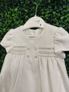 Mayoral Girls’ White Velvet Dress - 2816