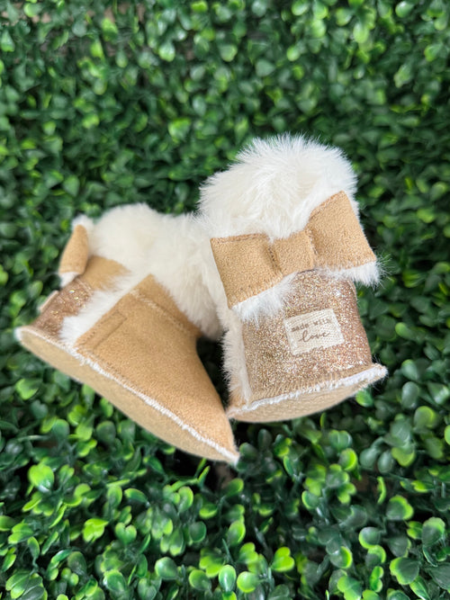 Mayoral Girls’ Infant Faux Fur Lined Boots - 9965