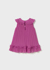 Mayoral Girls’ Fuchsia Pleated Dress 1915