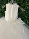 Piccolo Bacio Couture Mikado Tulle Tiered Gown Joan